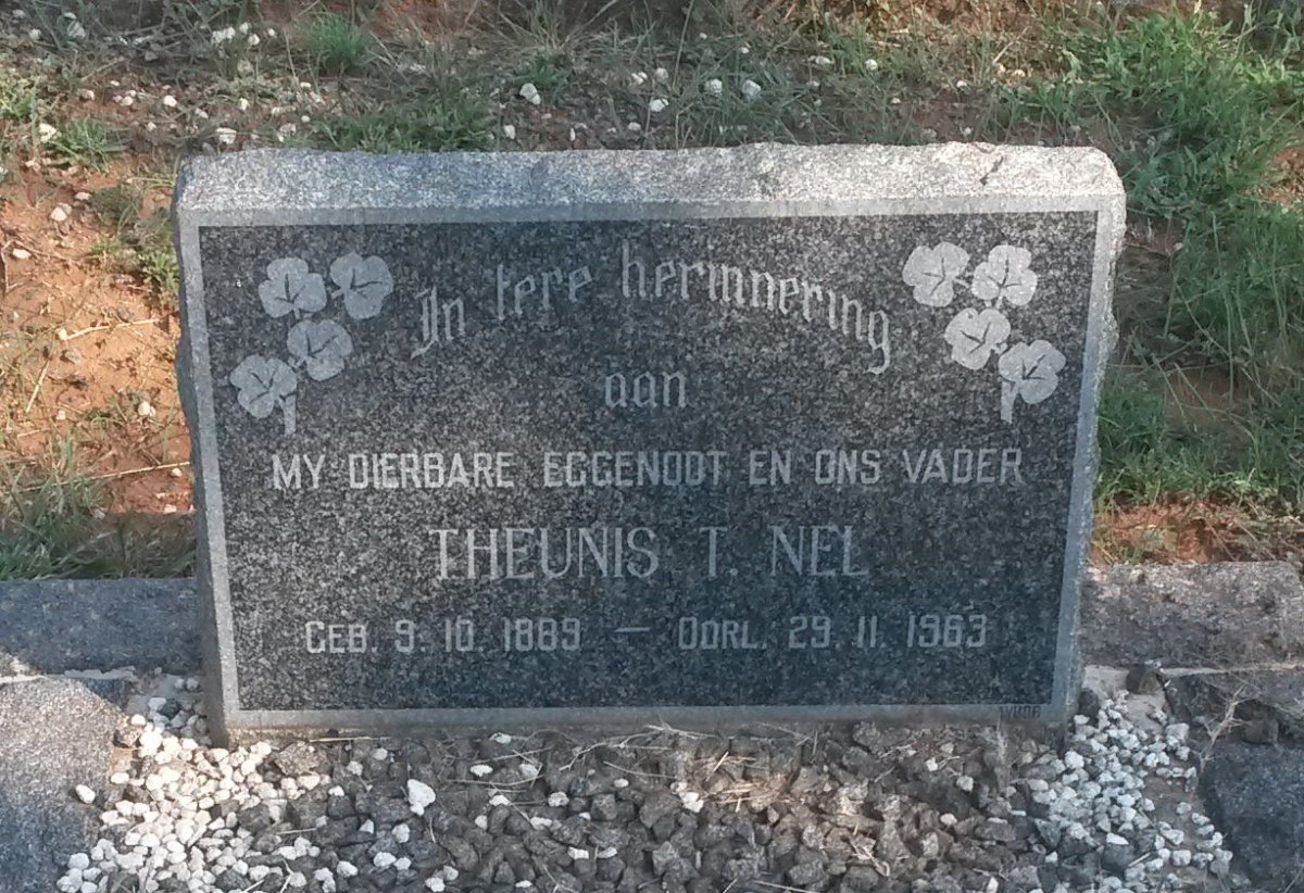 NEL Theunis T. 1889-1963