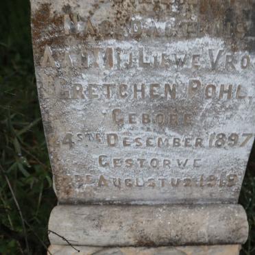 POHL Gretchen 1897-1919