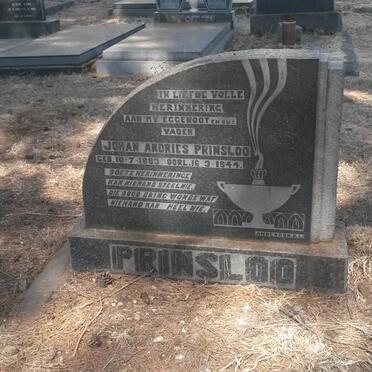 PRINSLOO Johan Andries 1883-1944