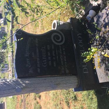 PLOOY Gabriel, du 1938-1965