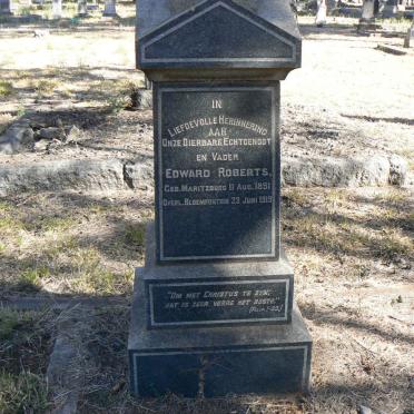 ROBERTS Edward 1851-1919