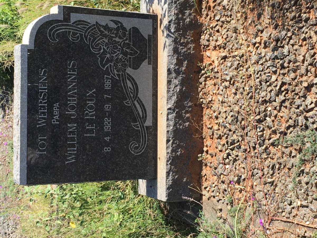 ROUX Willem Johannes, le 1922-1967