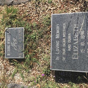 RENSBURG Elizabeth, 1896-1972 :: VAN RENSBURG Joy 1933-1997