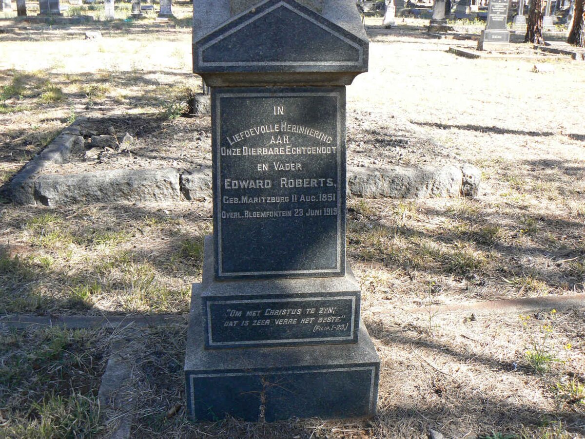 ROBERTS Edward 1851-1919