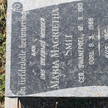 SMIT Maria Magrietha nee SWANEPOEL 1913-1966