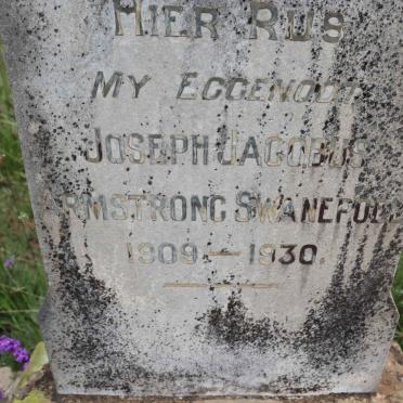 SWANEPOEL Joseph Jacobus Armstrong 1909-1930