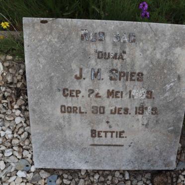 SPIES J.M. 1869-1929