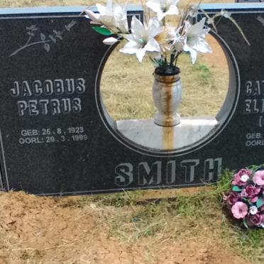 SMITH Jacobus Petrus 1923-1999 &amp; Anna Catharina Elizabeth OTTO 1928-2014