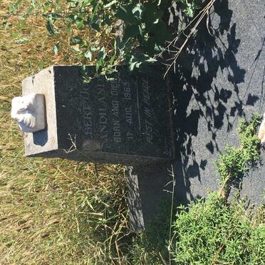 SANDILANDS Albert John 1965-1965