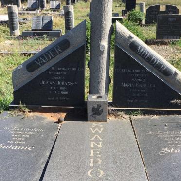 SWANEPOEL Josias Johannes 1904-1986 &amp; Maria Isabella 1908-1984