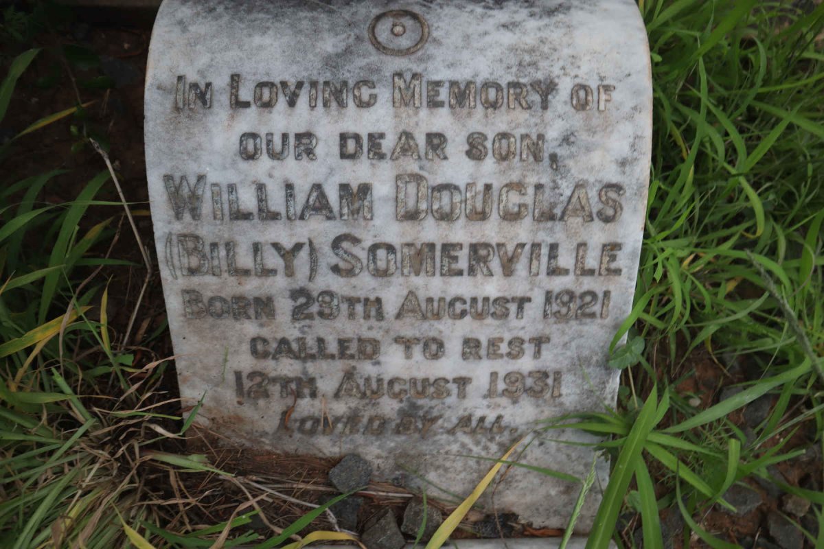SOMERVILLE William Douglas 1921-1931
