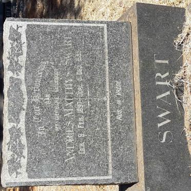 SWART Andries Matthys 1897-195?