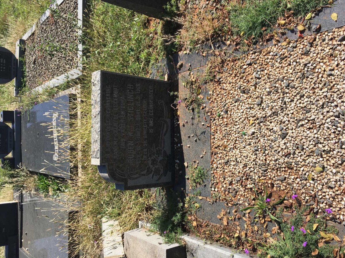 STIGLINGH Ruben W.T. 1902-1966