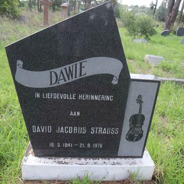 STRAUSS David Jacobus 1941-1976