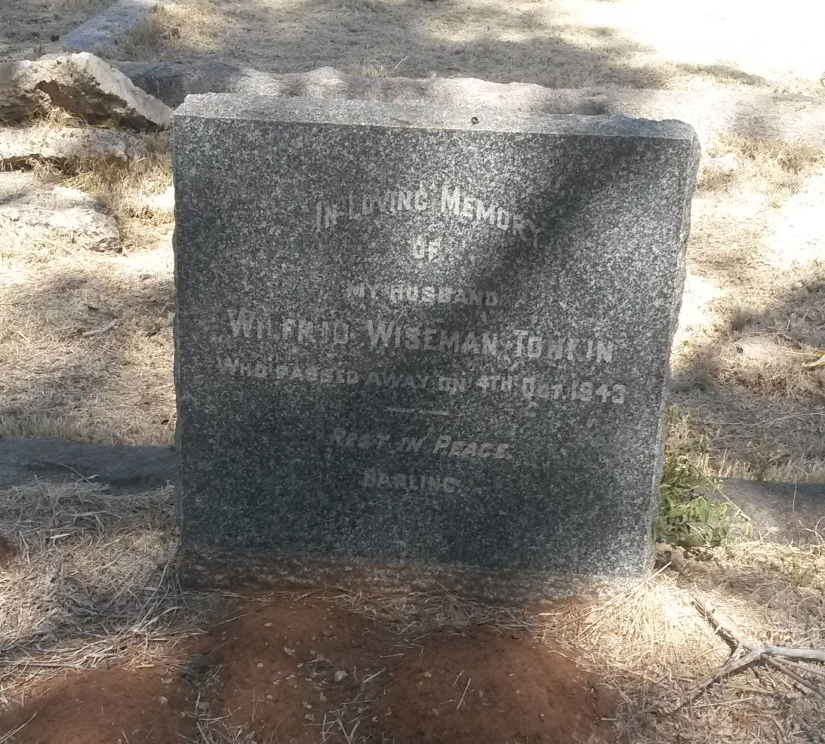 TONKIN Wilfrid Wiseman -1943