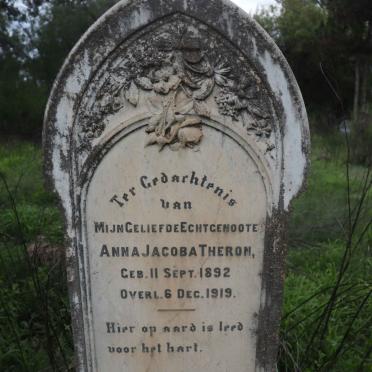 THERON Anna Jacoba 1892-1919
