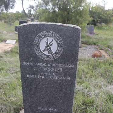 VORSTER C.J. -1941