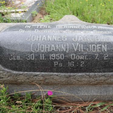 VILJOEN Johannes Jakobus 1950-1971
