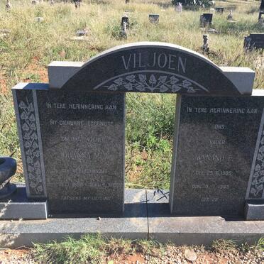 VILJOEN Wynand F. 1885-1965 &amp; Johanna M.D. BEZUIDENHOUT 1892-1965