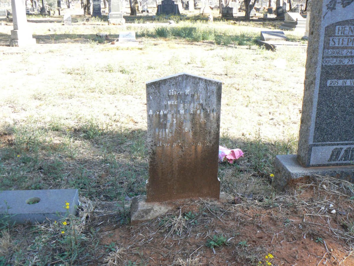 VORSTER Anna Wellemina 1905-1920