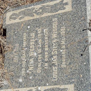 WESSELS Nita -1943 :: WESSELS Louis Jan Steyn -1921