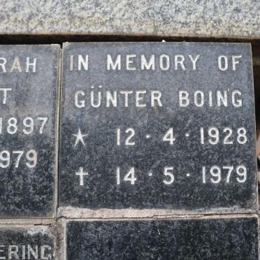 BOING Gunter 1928-1979