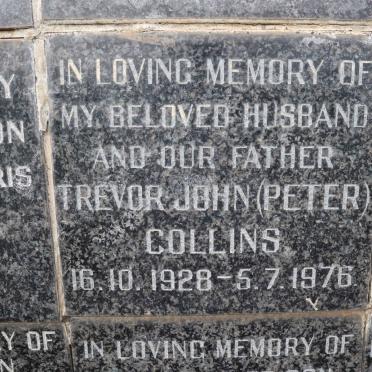 COLLINS Trevor John 1928-1976