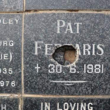 FERRARIS Pat -1981