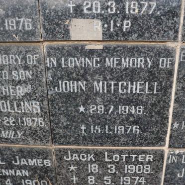 MITCHELL John 1946-1976