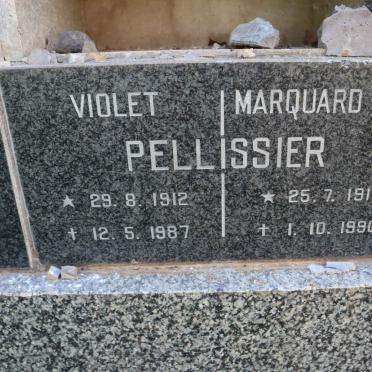 PELLISSIER Marquard V.Z. 1911-1990 &amp; Violet 1912-1987