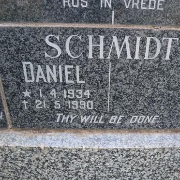 SCHMIDT Daniel 1934-1990