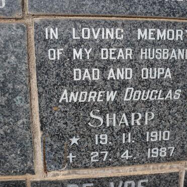 SHARP Andrew Douglas 1910-1987