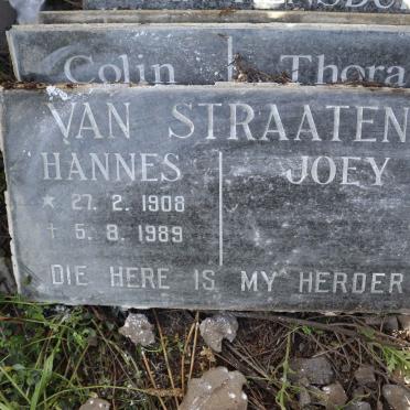 STRAATEN Hannes, van 1908-1989 &amp; Joey