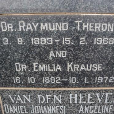 THERON Raymund 1893-1968 :: KRAUSE Emilia 1892-1972