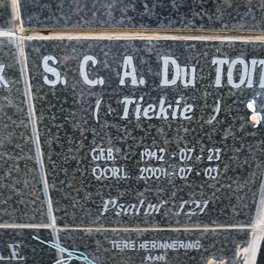 TOIT S.C.A., du 1942-2001
