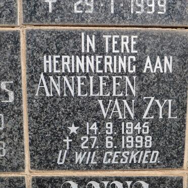 ZYL Anneleen, van 1945-1998
