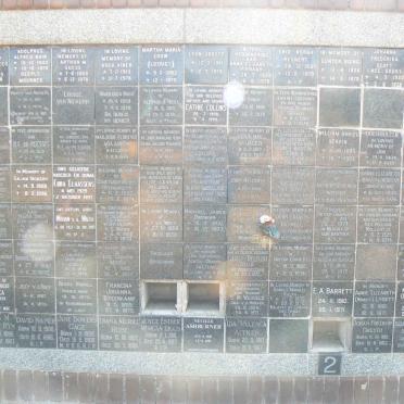 18. Gedenkmuur / Memorial wall _18