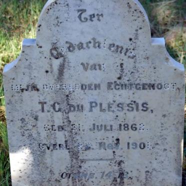 PLESSIS T.G., du 1862-1901