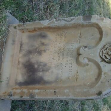 WESSELS Maria Susanna Adriana nee MEYER 1826-1901