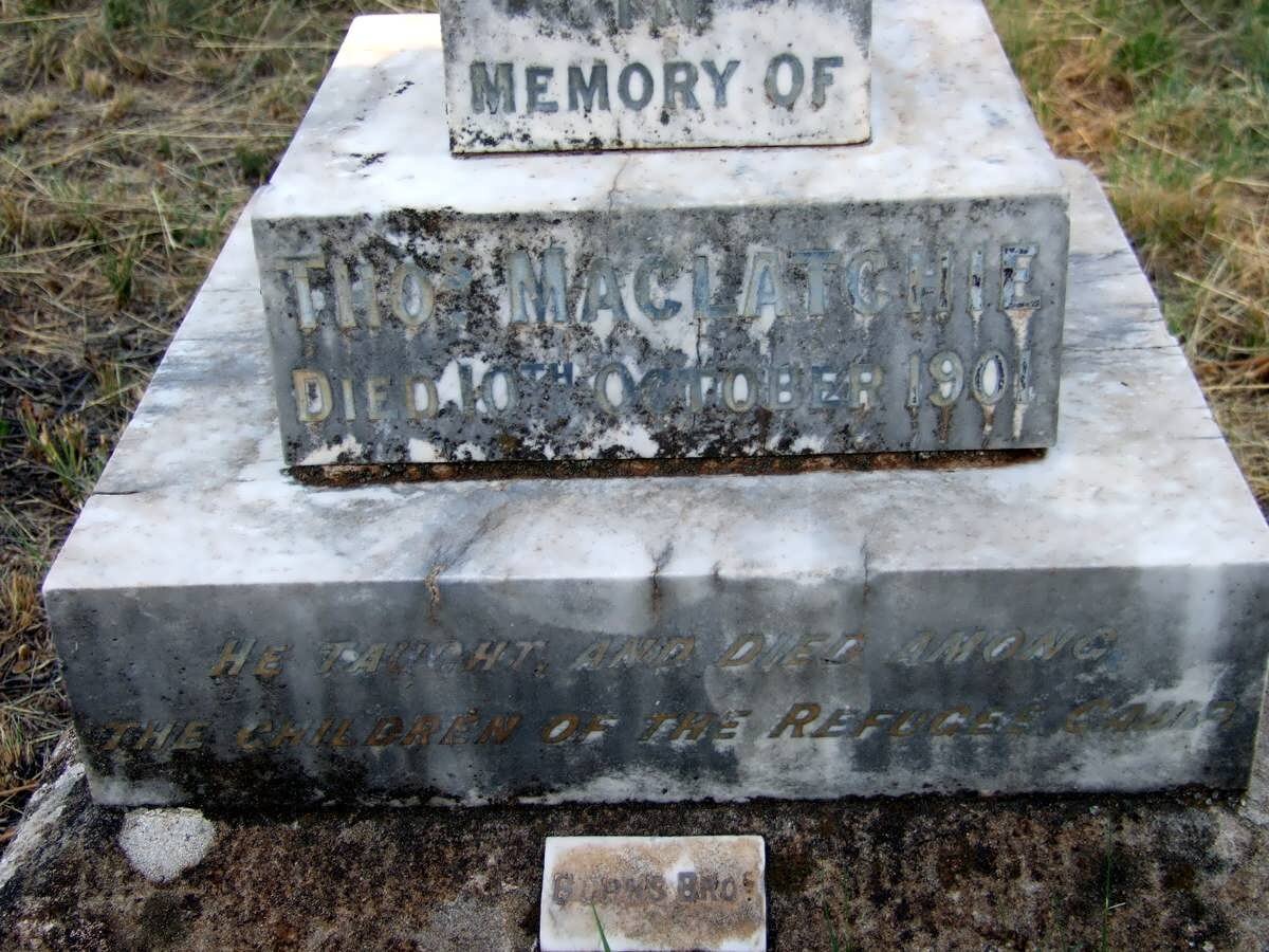 MACLATCHIE Thos. -1901