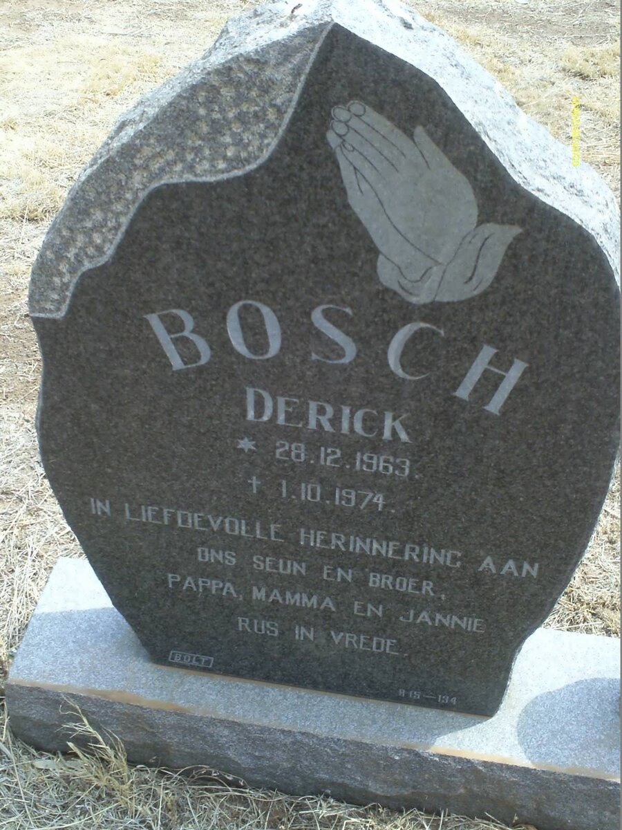 BOSCH Derick 1963-1974