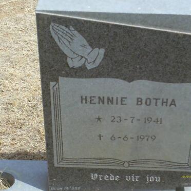 BOTHA Hennie 1941-1979