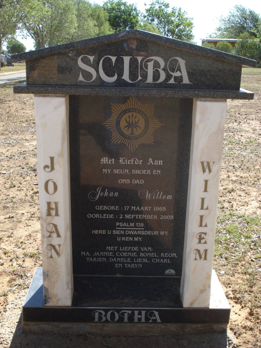 BOTHA Johan Willem 1965-2005