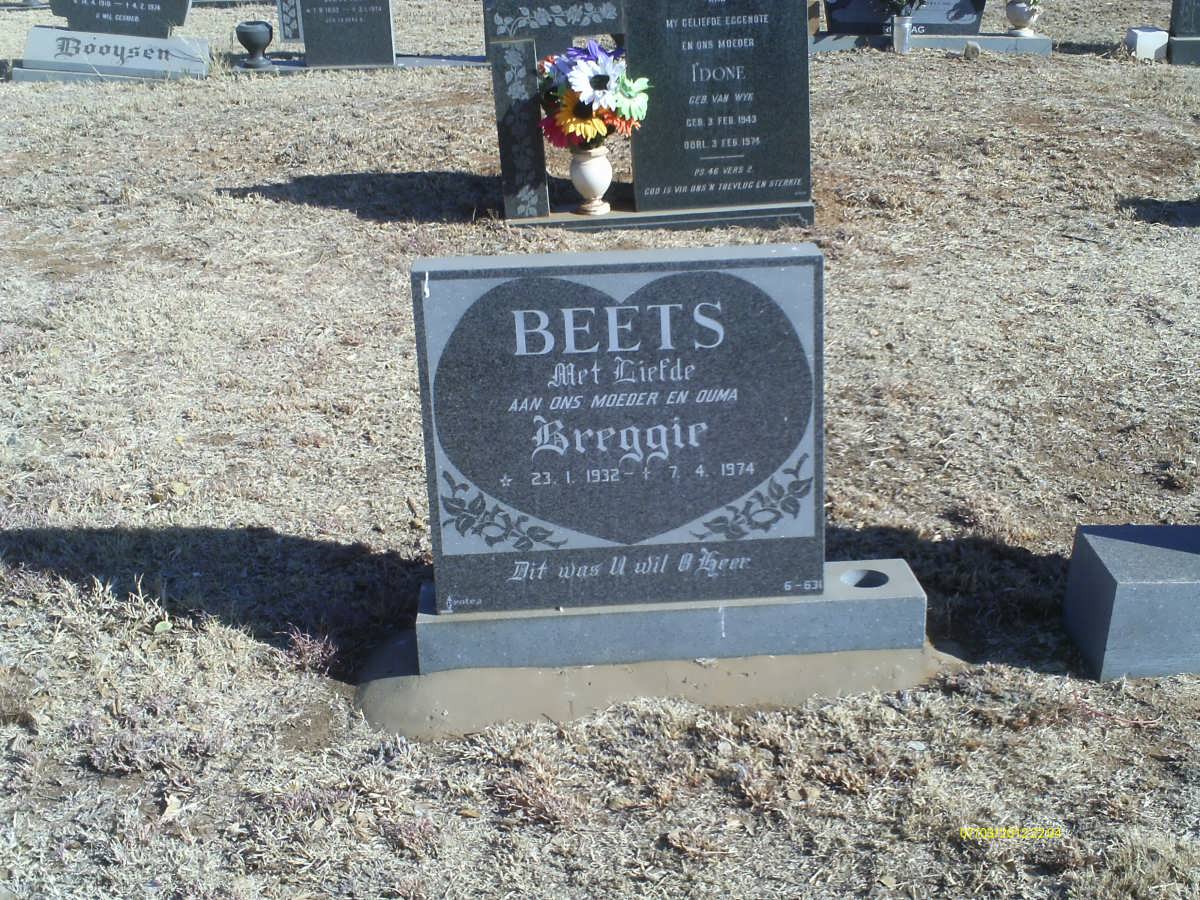 BEETS Breggie 1932-1974