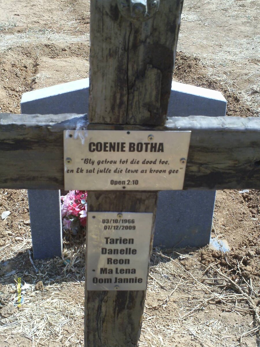 BOTHA Coenie 1966-2009