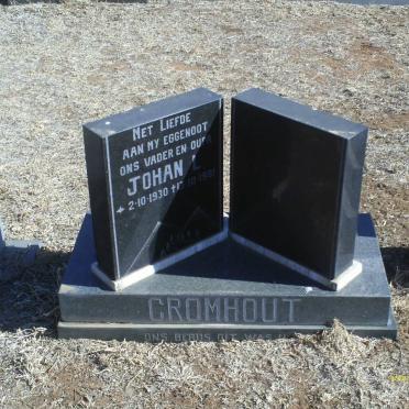 CROMHOUT Johan L. 1930-1981