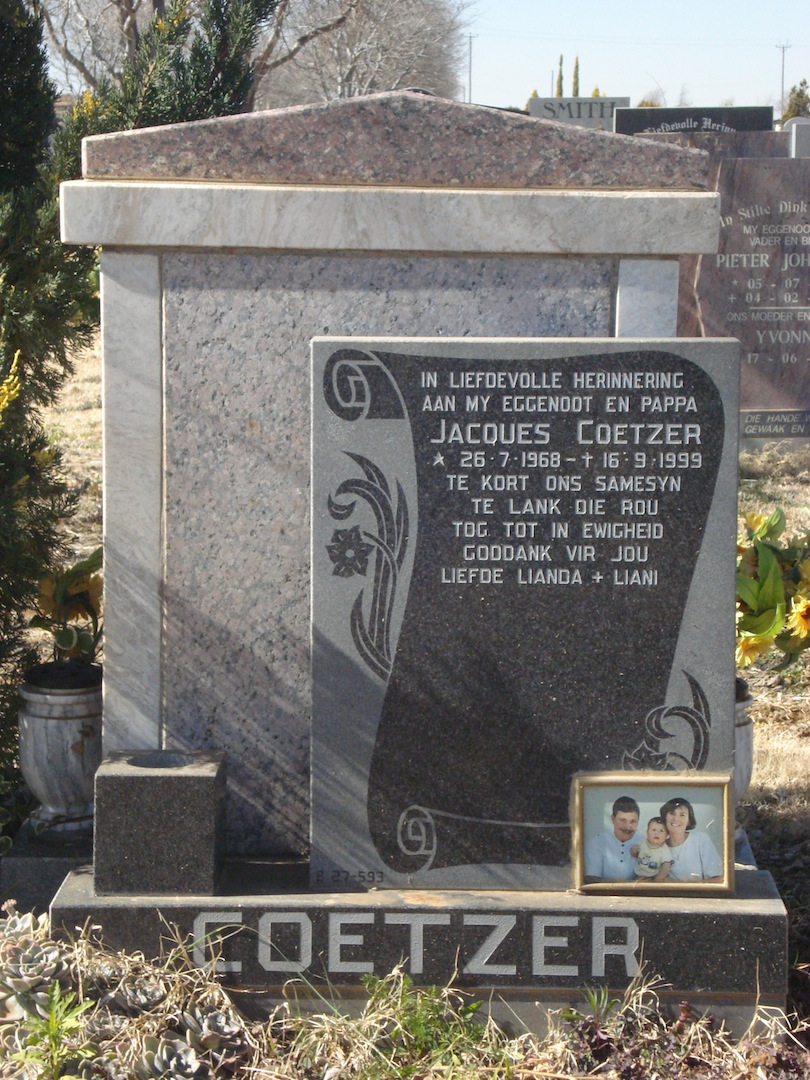 COETZER Jacques 1968-1999