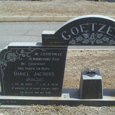 COETZEE Daniel Jacobus 1922-1976