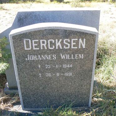 DERCKSEN Johannes Willem 1944-1991