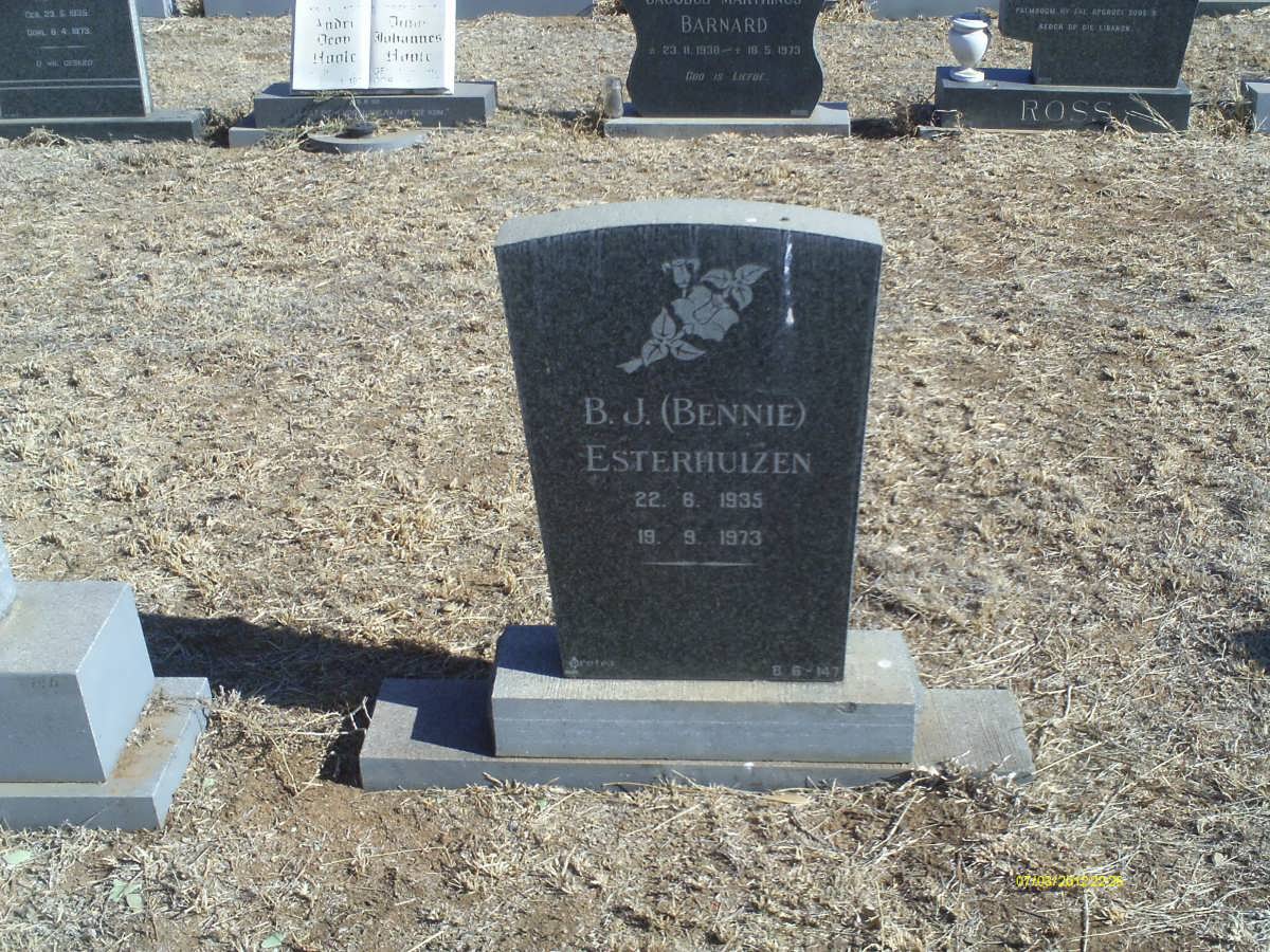 ESTERHUIZEN B.J. 1935-1973